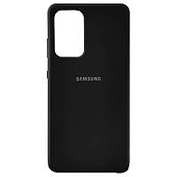 Чехол Silicone Case для Samsung Galaxy A72 Black