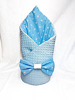 Конверт на виписку. Дитячий плед. Ковдра для хлопчика