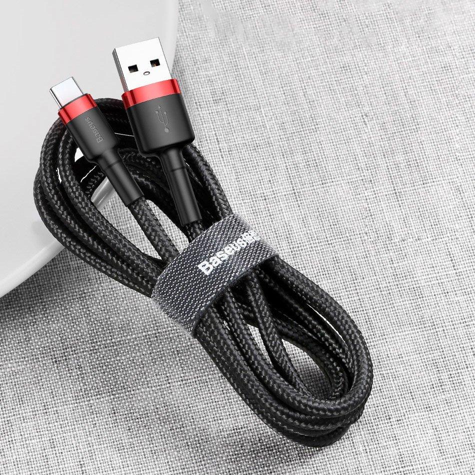 Кабель Baseus Cafule Cable USB to Type-C 1m