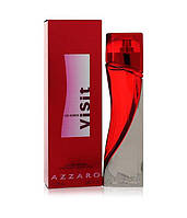 Элитная женская парфюмированная вода Azzaro Visit For Women 75 мл, цветочные древесно-мускусные духи