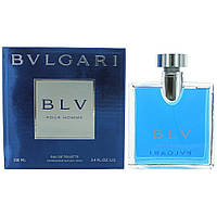 Оригинальная мужская туалетная вода Булгари Bvlgari Blv Pour Homme 100мл, древесный пряный аромат