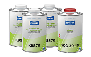 Високоміцний лак VOC Platinum Clear K9570 (3 л + 1 л VOC затверджувач)