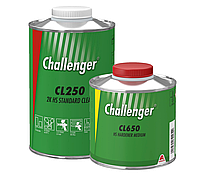 Прозрачный лак HS Challenger CL250, стандартный (Лак 1л + отв. CL650 0,5л)