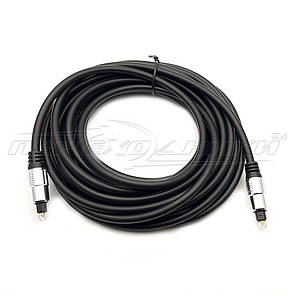 Кабель оптичний Toslink — Toslink (висока якість) New Design, 7.5 м, фото 4