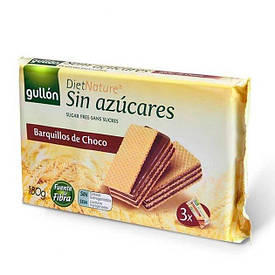Вафлі без цукру Gullon Zero Sugar Free шоколадні 180 г.