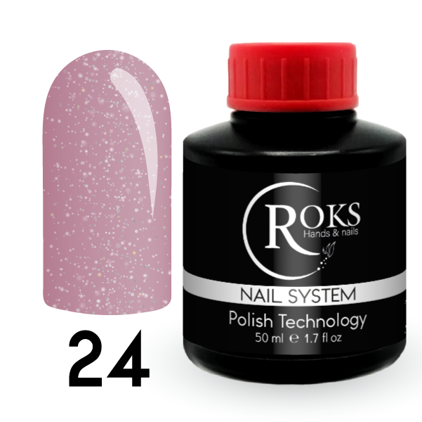 Базове покриття ROKS Rubber Base French №24 50 мл