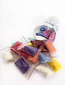 Труси стрінги зі спанбонду в тубусі Doily різнокольорові 25 шт