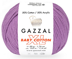 Пряжа Baby cotton XL-3414