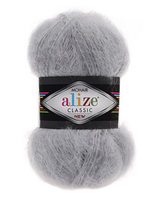 Пряжа Mohair classic New-21 сірий