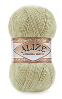Пряжа Angora gold-267 олива