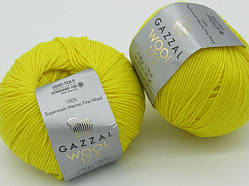 Пряжа Wool 175 Gazzal-311 жовтий