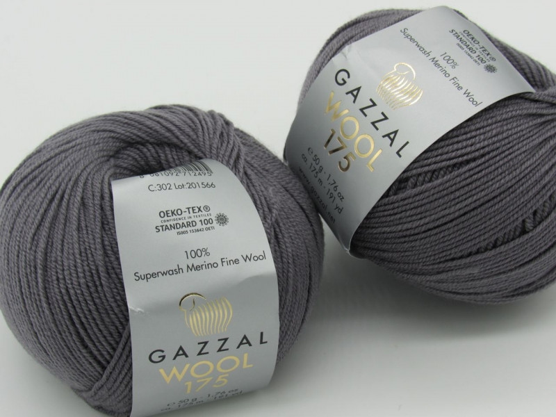 Пряжа Wool 175 Gazzal-302
