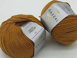 Пряжа Wool 175 Gazzal-314 темна гірчиця