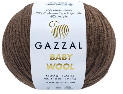 Пряжа Baby wool gazzal-807