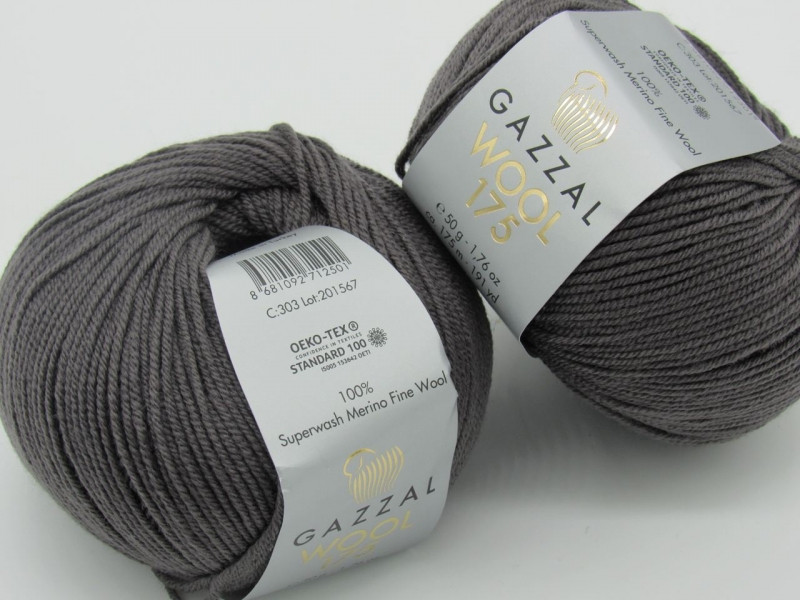 Пряжа Wool 175 Gazzal-303