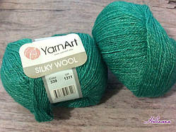 Пряжа Silky wool-339