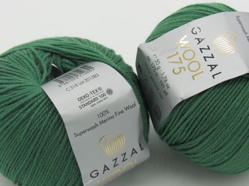 Пряжа Wool 175 Gazzal-318