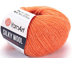 Пряжа Silky wool-338