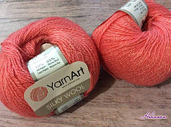 Пряжа Silky wool-332