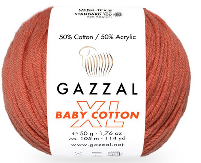 Пряжа Baby cotton XL-3454