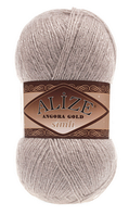 Пряжа Angora gold simli-541 норка(беж із сіринкою)