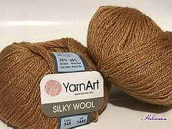 Пряжа Silky wool-345