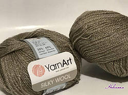 Пряжа Silky wool-342
