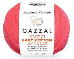 Пряжа Baby cotton XL-3458