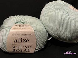 Пряжа Merino Royal-522 світла м'ята