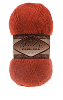 Пряжа Angora gold simli-36 теракот
