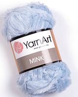 Пряжа Mink Yarnart-351 ніжно-блакитний