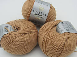 Пряжа Wool 175 Gazzal-306 беж