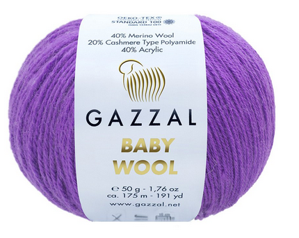 Пряжа Baby wool gazzal-815