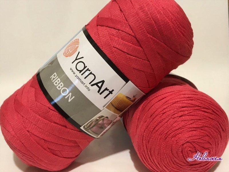 Пряжа Ribbon Yarnart-766 малина, фото 1