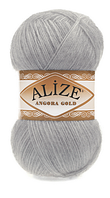 Пряжа Angora gold-21 сірий