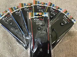 Спиці Zing Knit Pro 120 см товщина 10.0 мм