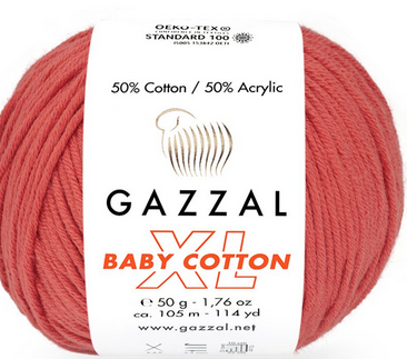 Пряжа Baby cotton XL-3418