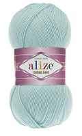 Пряжа Cotton gold-522 м'ята