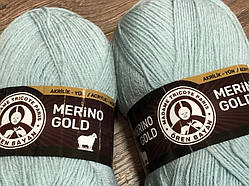Пряжа Merino gold-135 м'ята
