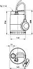 Дренажний насос Grundfos Unilift KP250-A-1 U 220 В, Qmax 11 м3/год, Нmax 7.5 м, 480Вт, 012H1800, фото 2