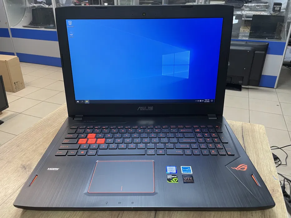 Ноутбук Asus Rog GL502 15.6 IPS core i7 7700HQ/12Gb/250Gb SSD+1Tb/GTX 1060