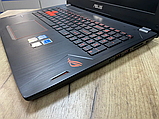 Ноутбук  Asus Rog GL502 15.6  IPS core i7 7700HQ/12Gb/250Gb SSD+1Tb/GTX 1060, фото 3