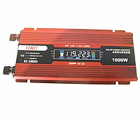 Преобразователь напряжения UKC 12V-220V 1000W, инвертор постоянного тока