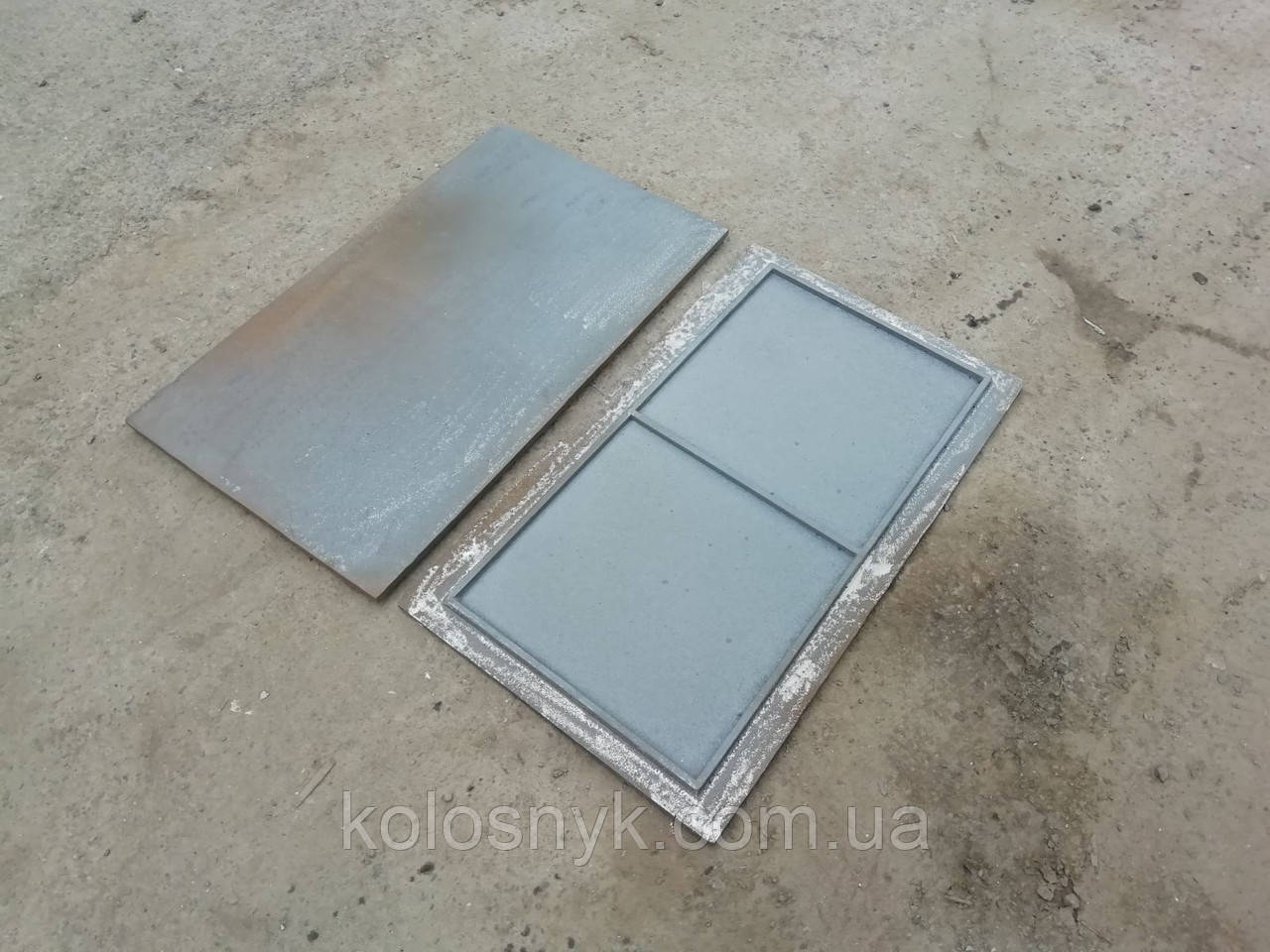 Плита варочная чугунная печная K6 710X410, Глухая, 22мм: продажа, цена ...