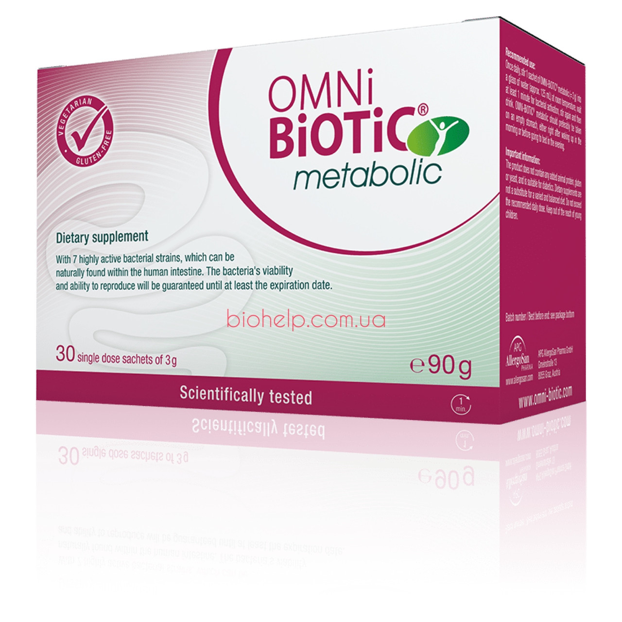 Омні Биотик Омні Біотик Omni Biotic Metabolic сашетки (30 шт по 3 г)