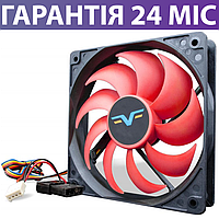 Вентилятор 120 мм для корпуса FRIME FF120 PWM, кулер для пк