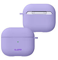 Силиконовый чехол для наушников Laut Huex Pastels Case for AirPods 3, Violet (L_AP4_HXP_PU)