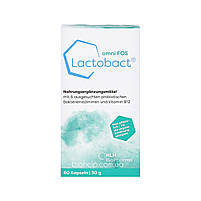 Лактобакт Lactobact Omni FOS капсули 60 шт. BX648, фото 3