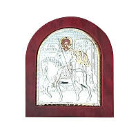 Икона «Св. Георгий Победоносец» Silver Axion 13х11 см (813-1472)