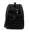 Переноска сумка транспортер для собак/шок L чорний AG644I, фото 2